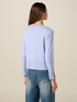 Viscose blend sweater with jewel buttons image number 1