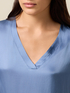 Viscose satin blouse image number 2