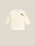 Scuba T-shirt with jewel appliqu&eacute;s image number 3