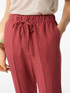 Pantalones joggers con mezcla de lino image number 2