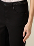 Skinny-Hose mit Metallkette image number 2