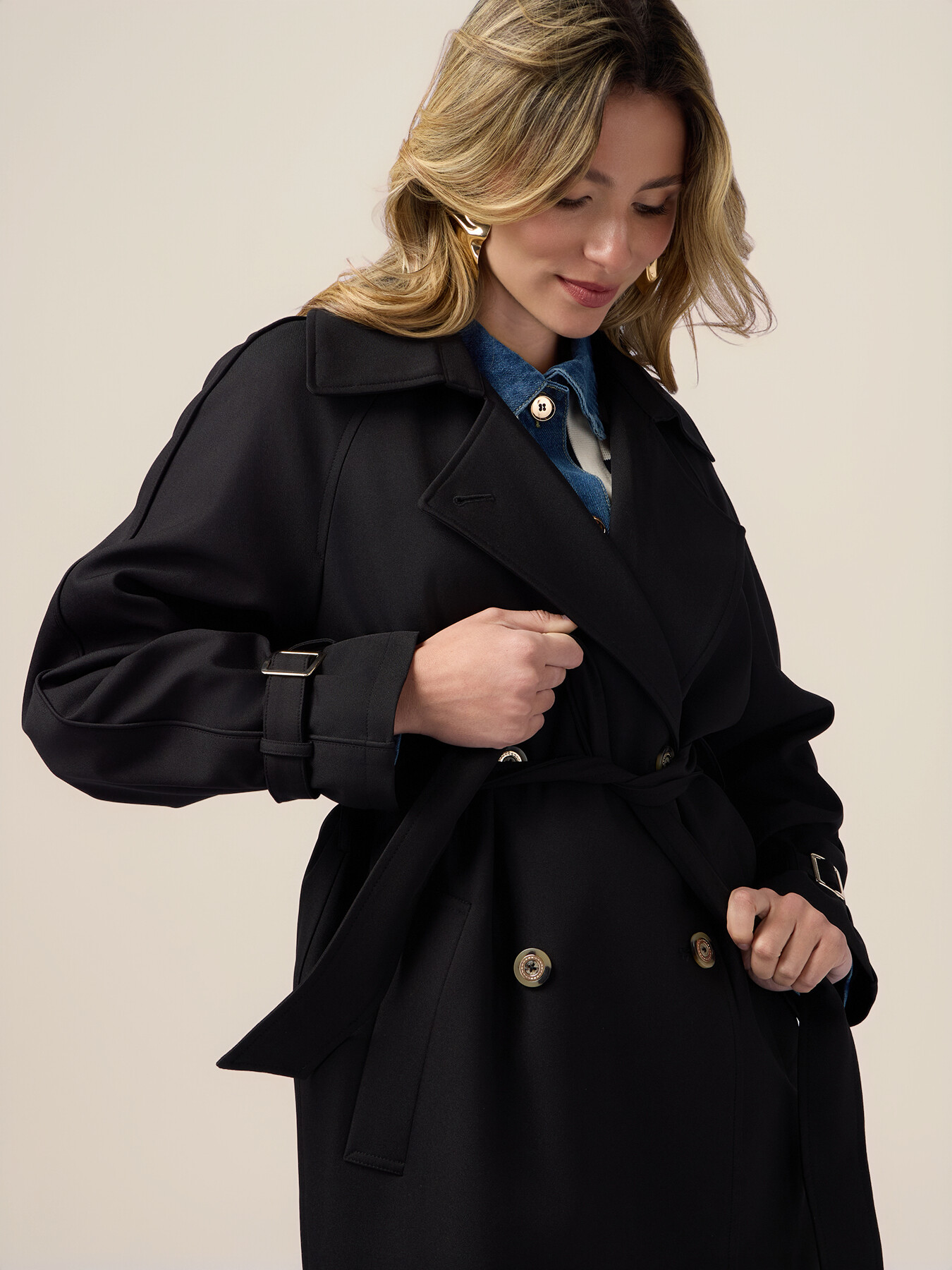 Trench-coat crois&eacute; image number 2