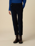 Pantaloni regular din denim cu efect de catifea image number 3