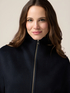 Wool blend cloth jacket image number 2