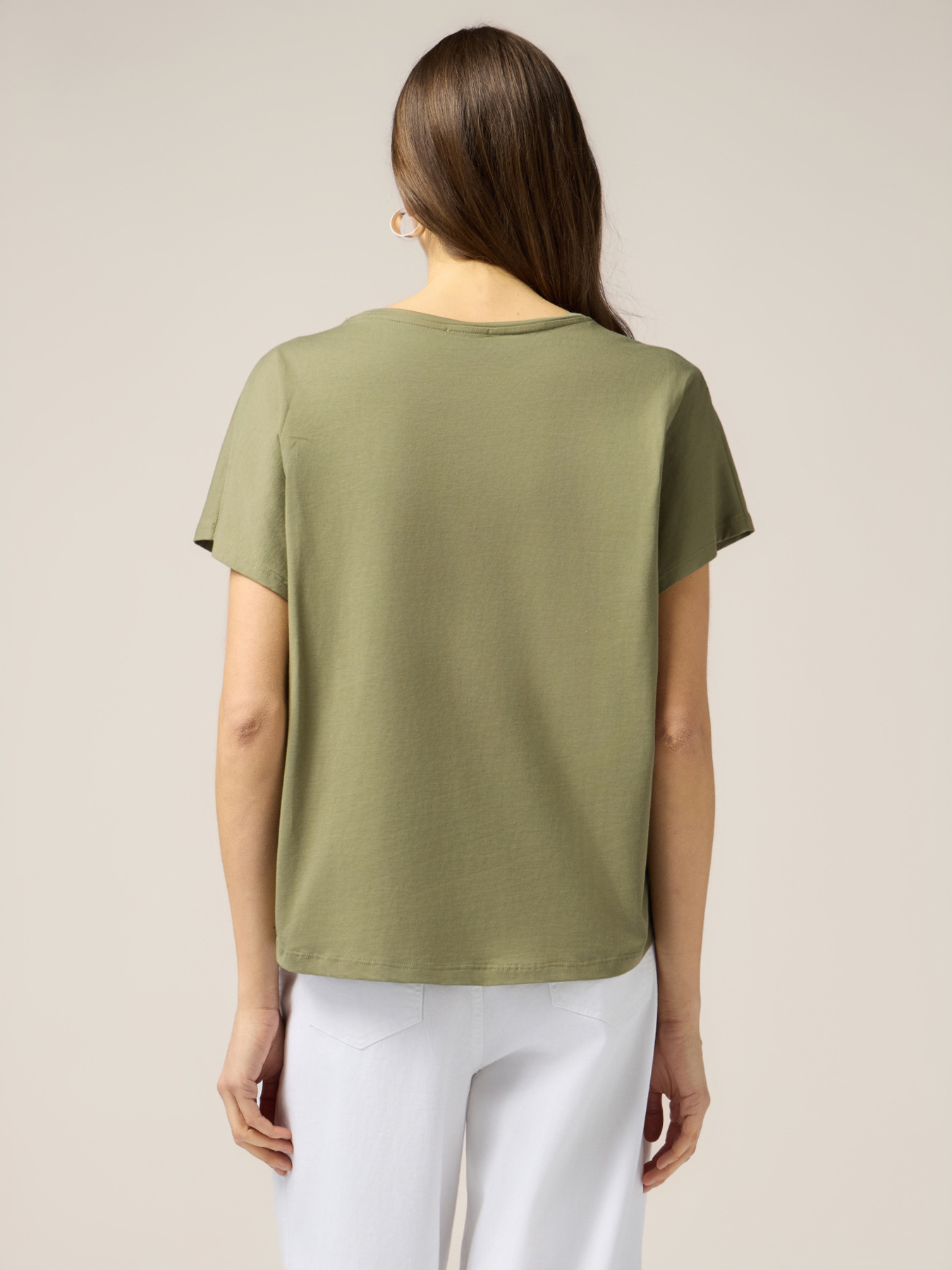 Baumwoll-T-Shirt mit Applikationen image number 1