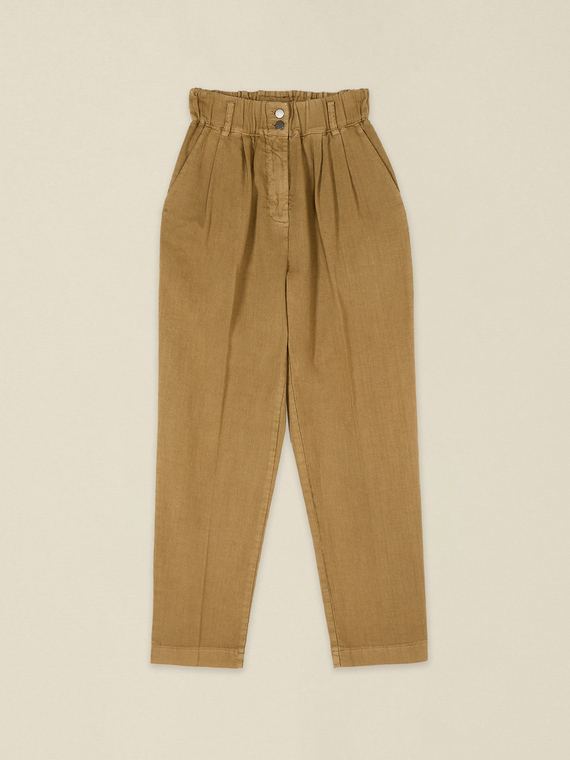 Baggy paperbag pants