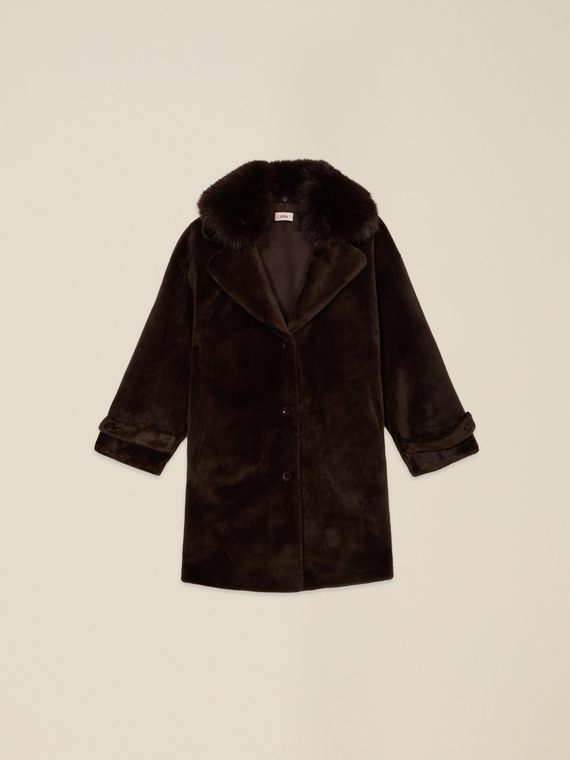 Soft fabric coat