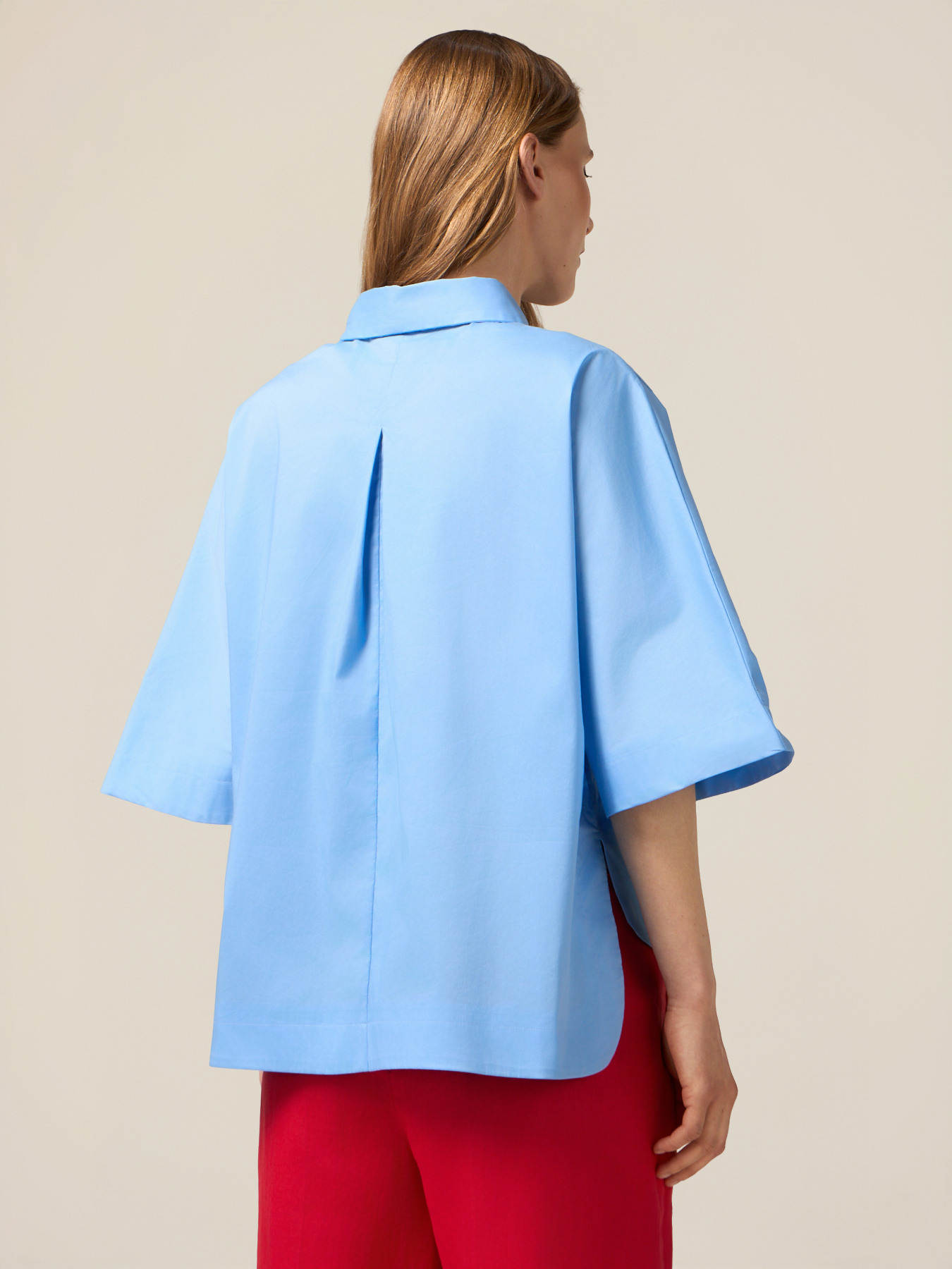 Camicia boxy con taschini image number 1