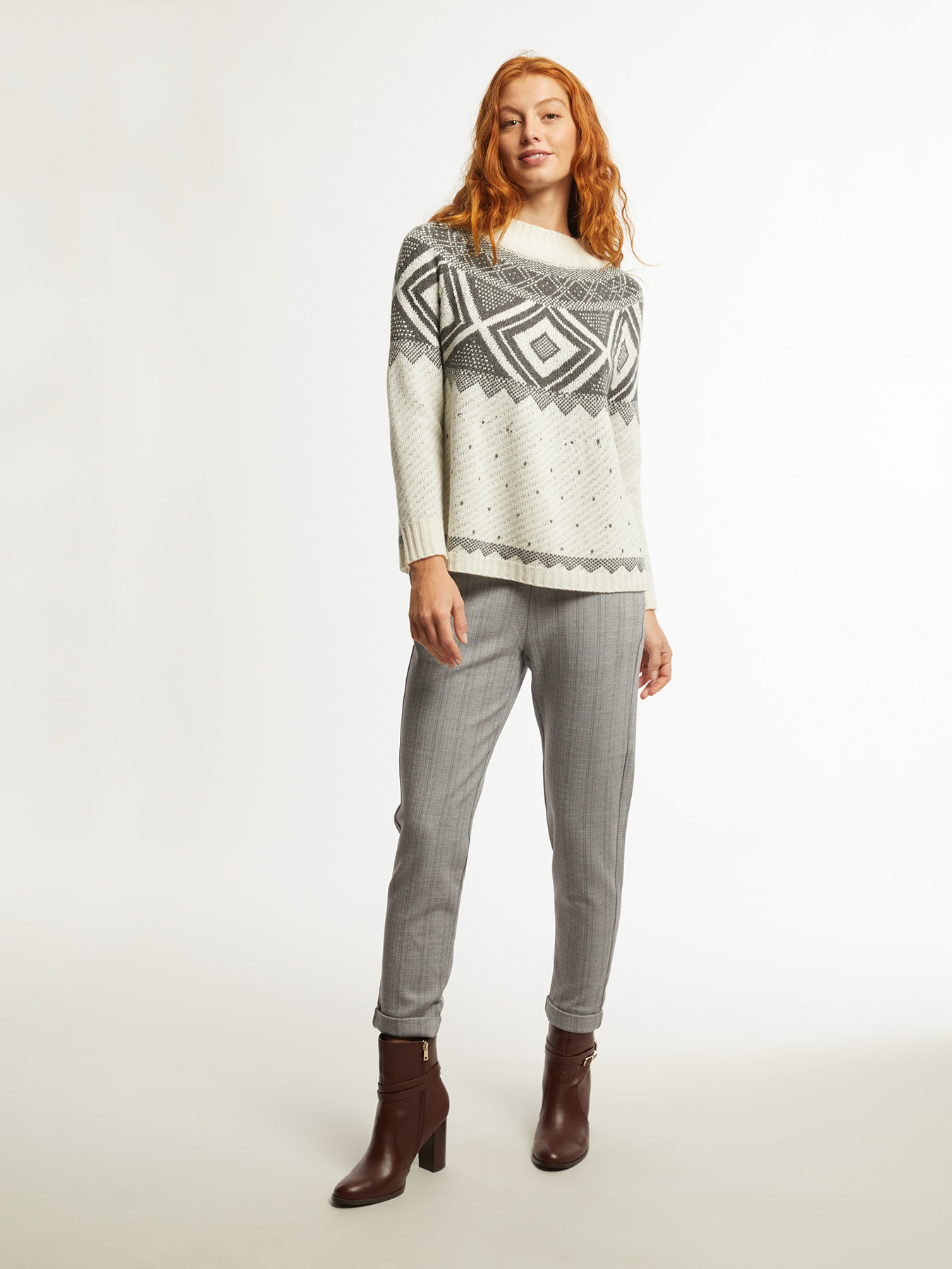 Herringbone fleece Dubai joggers image number 0