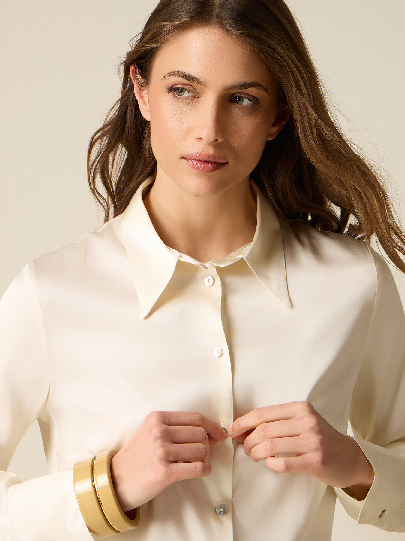 Viskose-Satin-Bluse image number 2