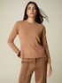 Pullover mit Rundhalsausschnitt aus reinem Kaschmir image number 0