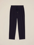 Flowy viscose trousers image number 4