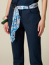 Belt with fabric part image number 0