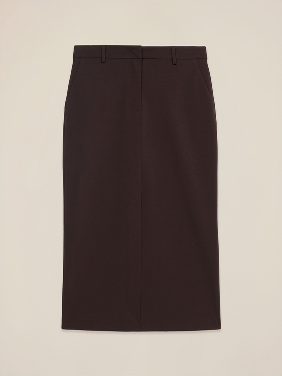 Pencil skirt in Milano stitch
