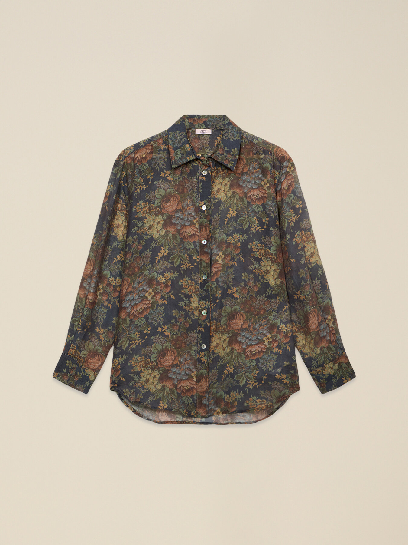 Floral pattern shirt image number 3