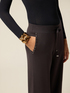 Knitted pants with gussets image number 2