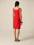 Sheath dress with metal buckle image number 1