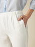 Pantalon en twill de viscose image number 2