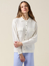Camicia in maglia con micro paillettes image number 0