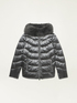 Down jacket with faux fur collar image number 3