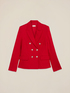 Blazer doppiopetto in punto milano image number 4