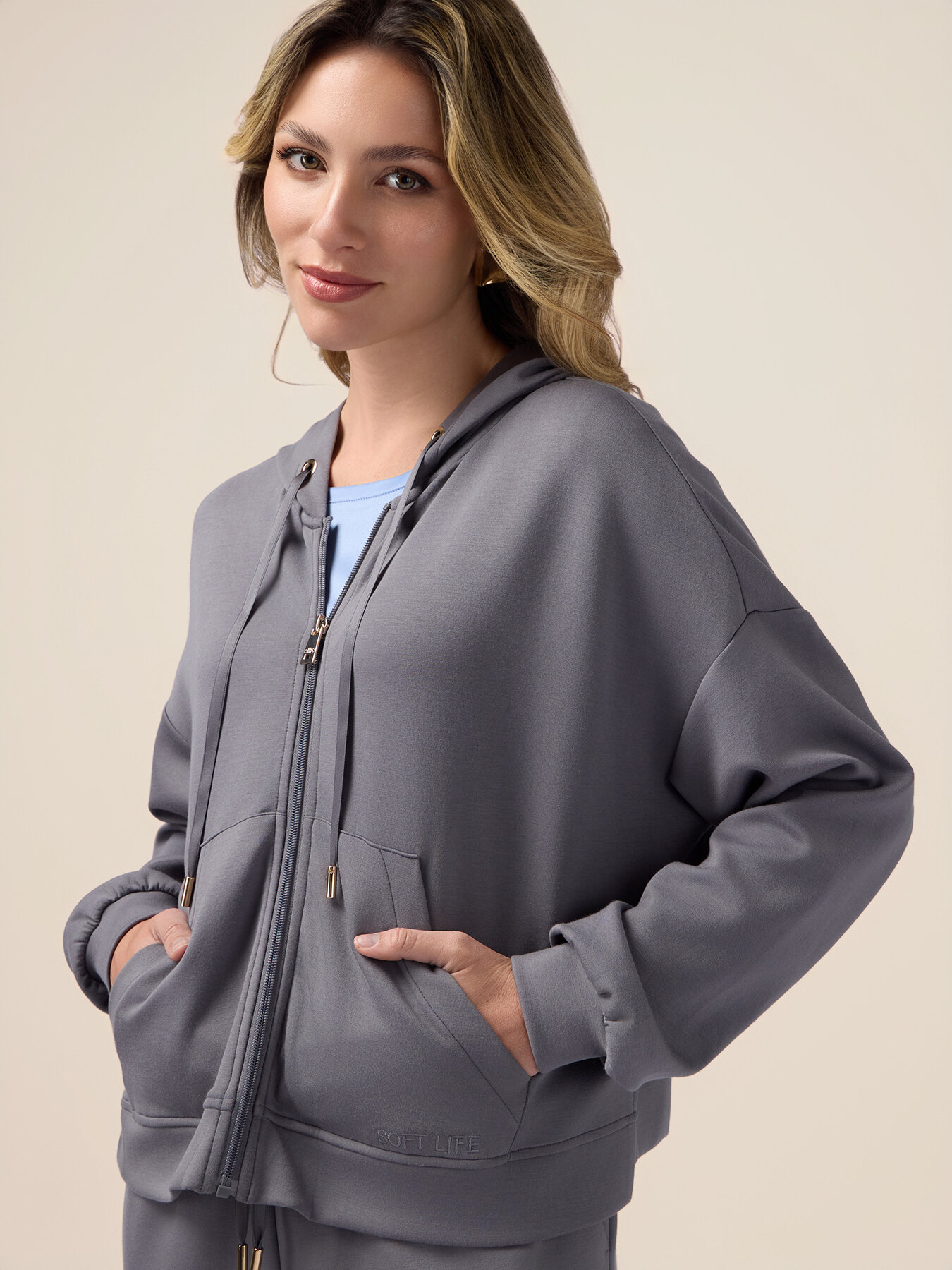 Sudadera de jersey suave al tacto image number 2
