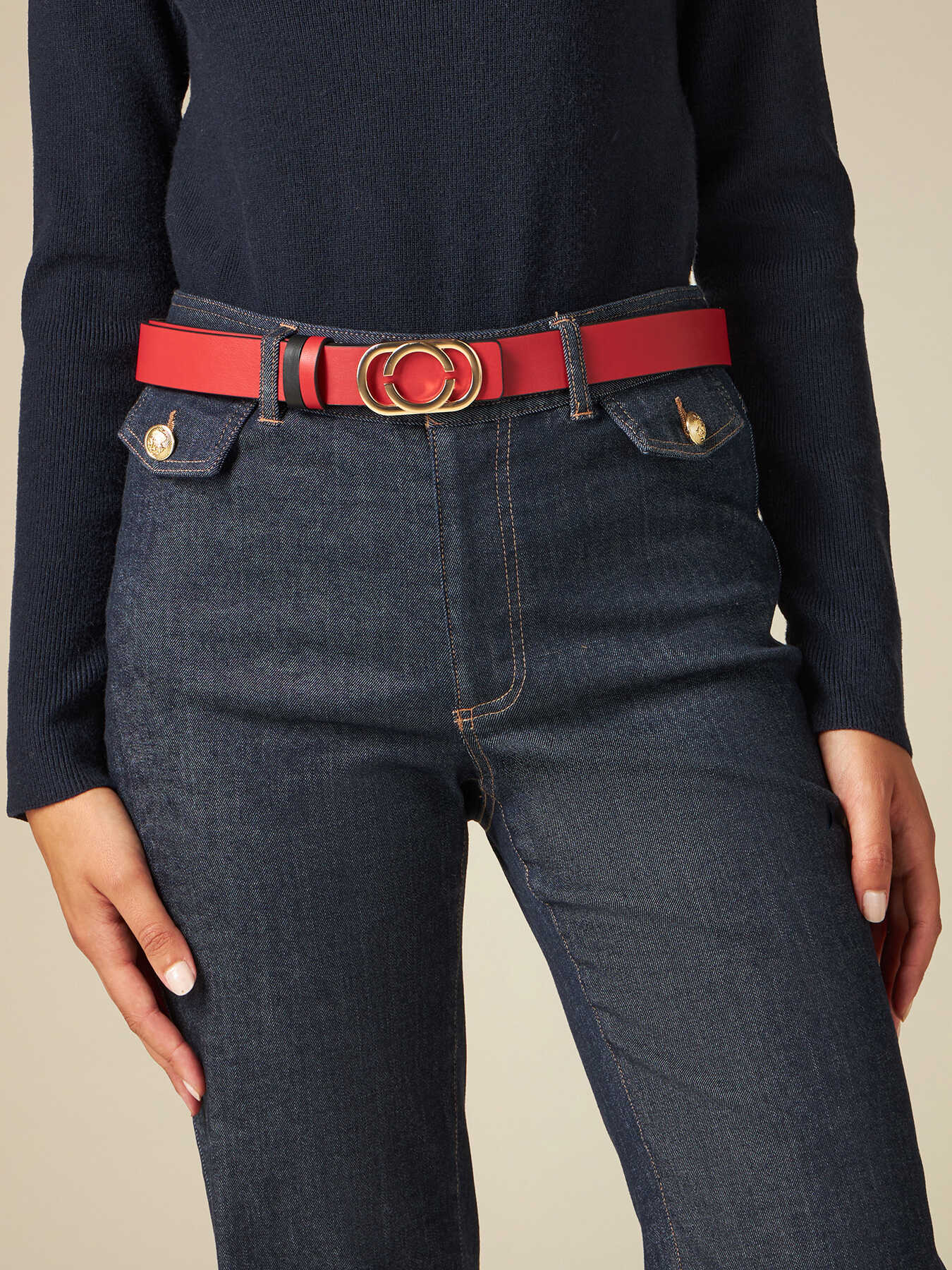 Cintura reversibile image number 0