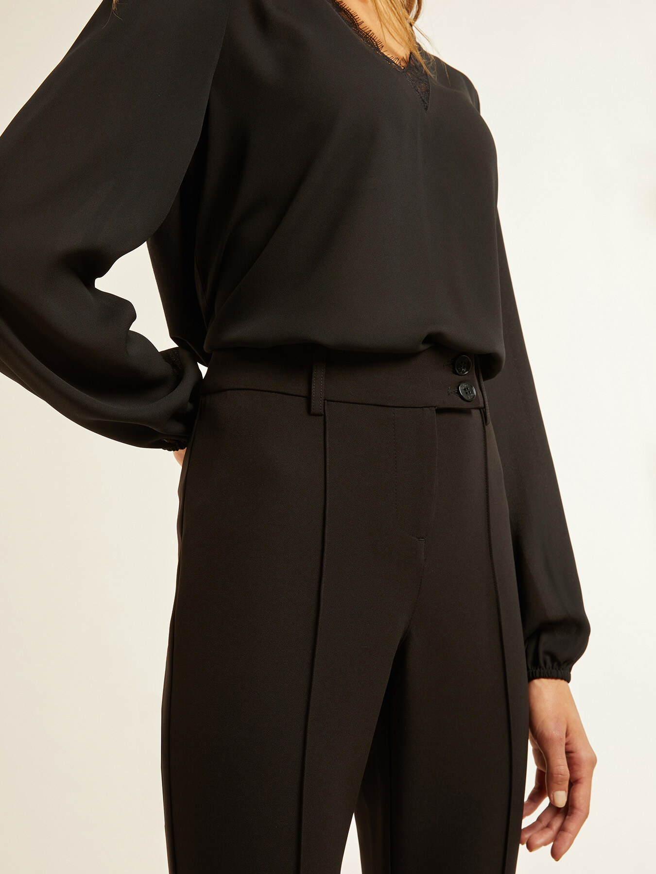 Paris skinny trousers in technical fabric image number 0