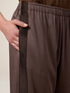 Pantaloni palazzo in tessuto fluido image number 3