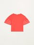 T-shirt with poplin sleeves image number 3