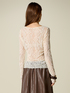 Long-sleeve lace T-shirt image number 1