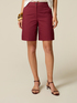 Bermuda shorts in cotton blend gabardine image number 3