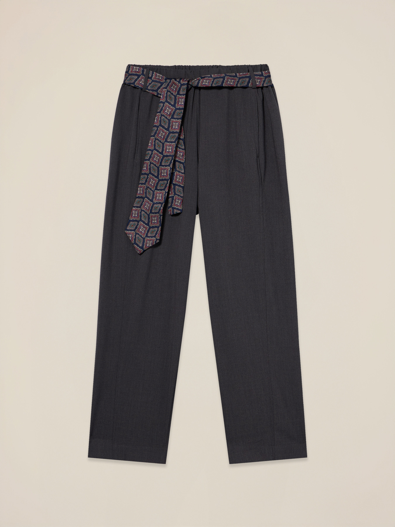 Pantaloni con cintura a cravatta image number 4