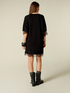 Dress in scuba fabric and lace image number 1
