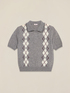 Tricou polo din l&acirc;nă/cașmir image number 3