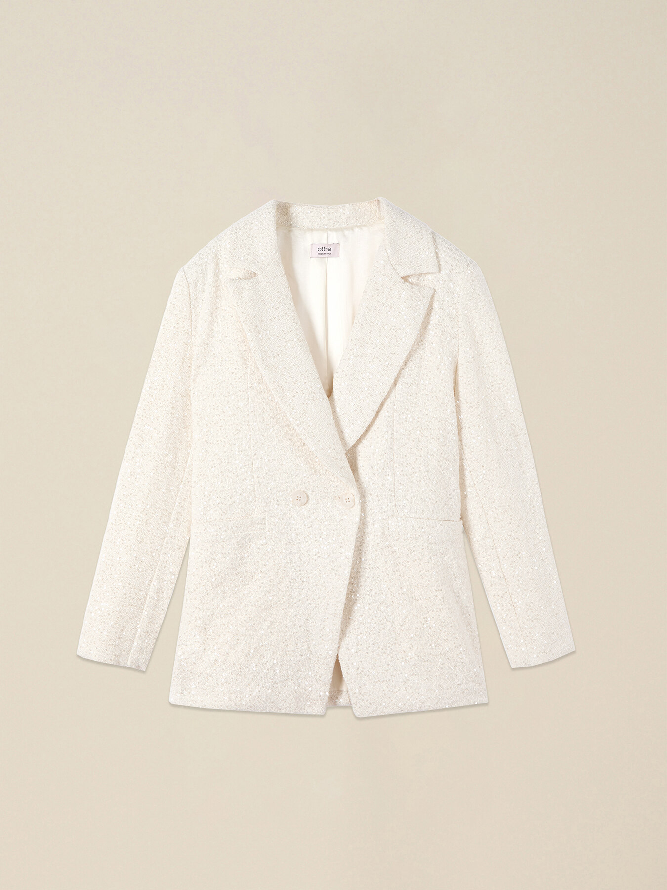 Sequin blazer jacket image number 3