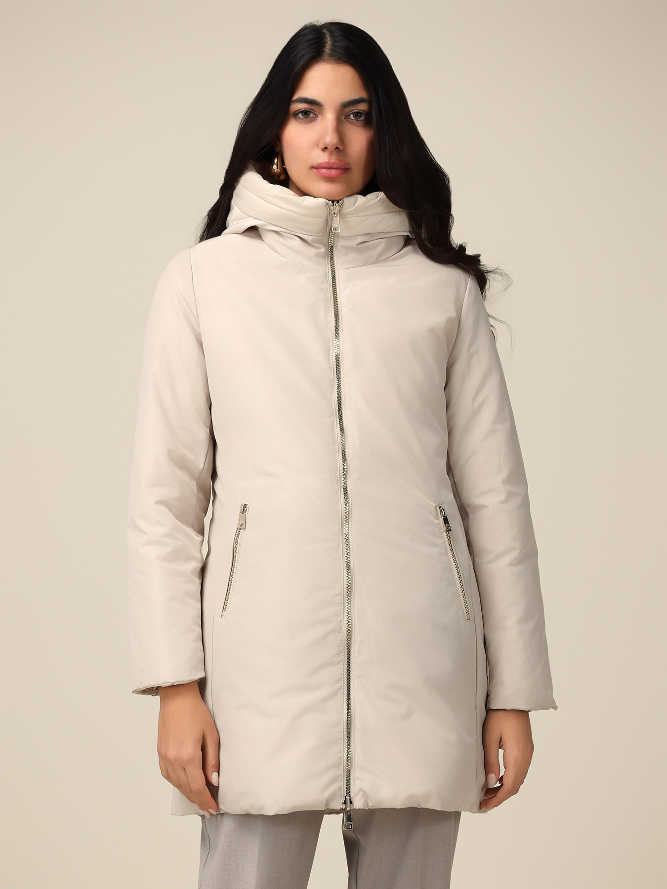 Beidseitig tragbarer Parka mit Kapuze image number 0
