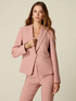 Single-breasted blazer with lapels image number 0