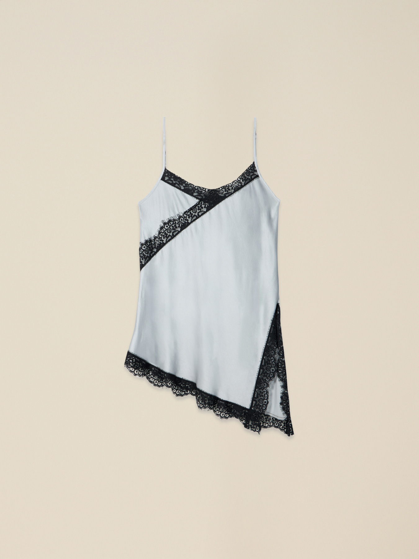 Top lingerie con inserti in raso image number 3