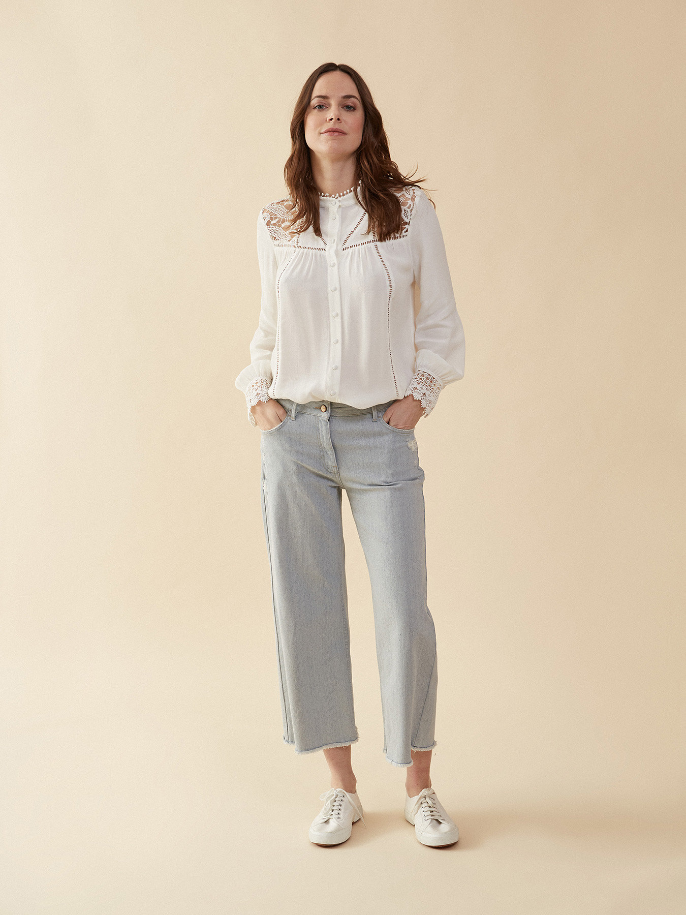 Jeans cropped Wiser Wash image number 1