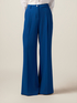 Pantalon palazzo en tissu cr&ecirc;pe image number 2