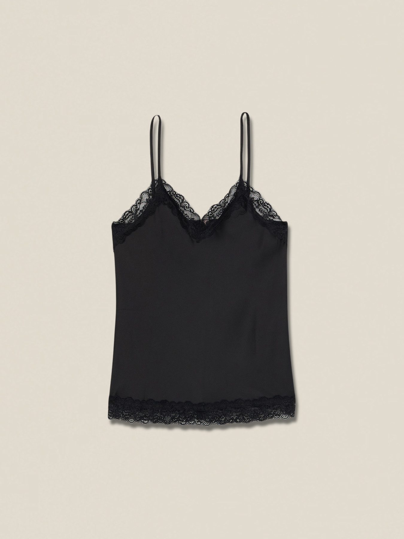 Top lingerie in satin and lace image number 3