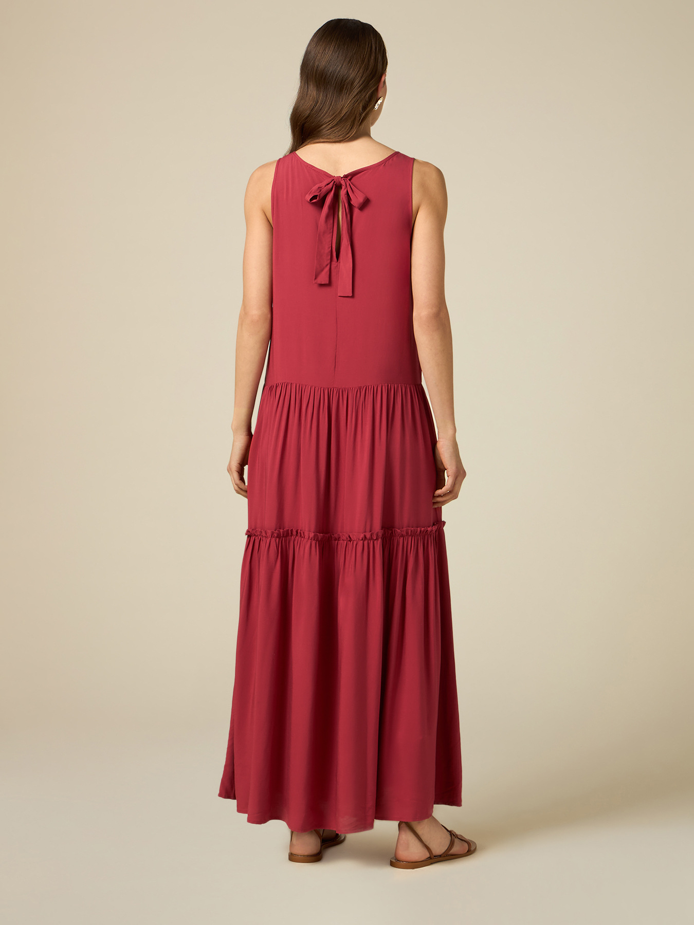 Langes Kleid aus Viskose image number 1