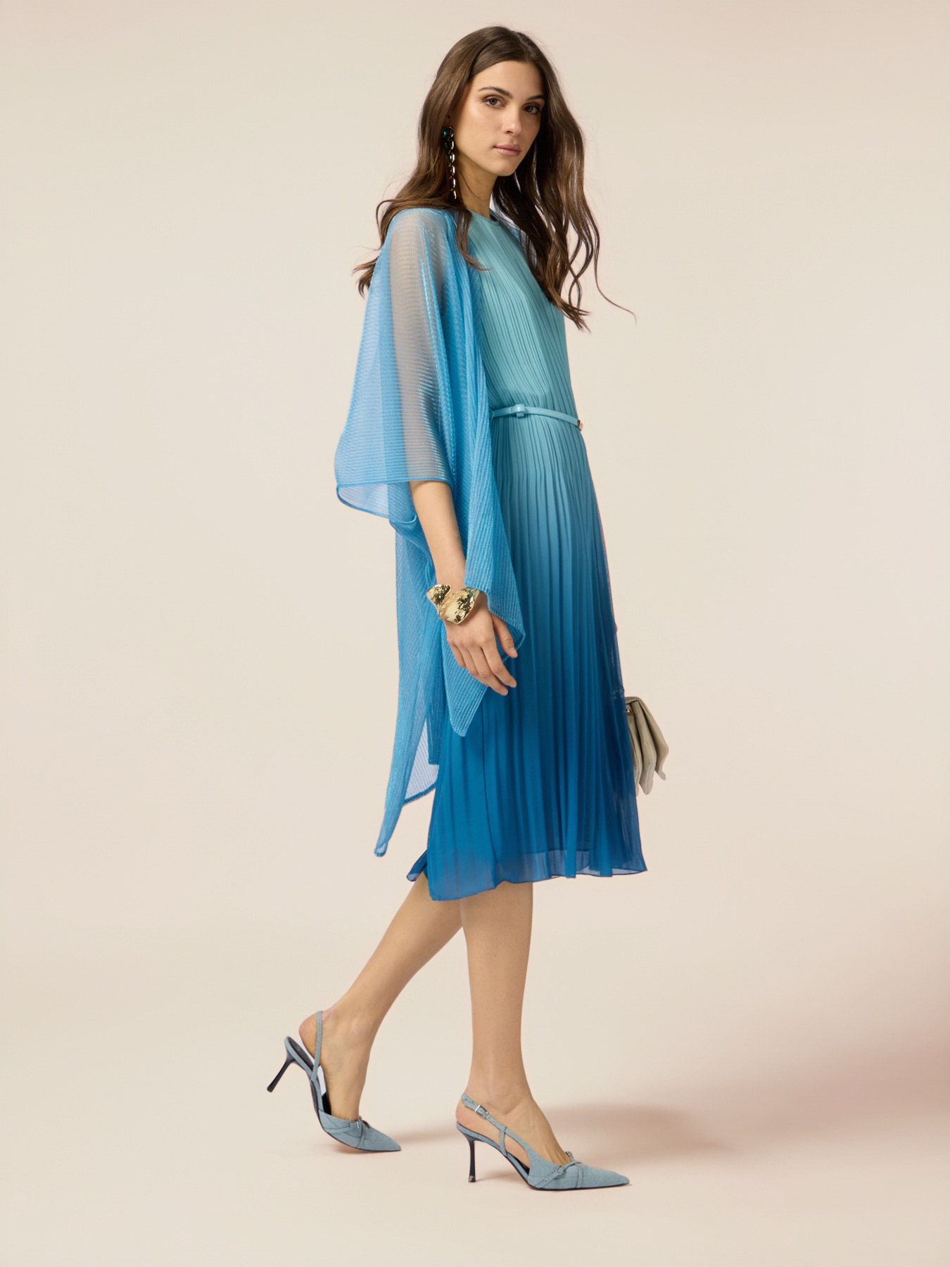 Stola coprispalle pliss&eacute; image number 0