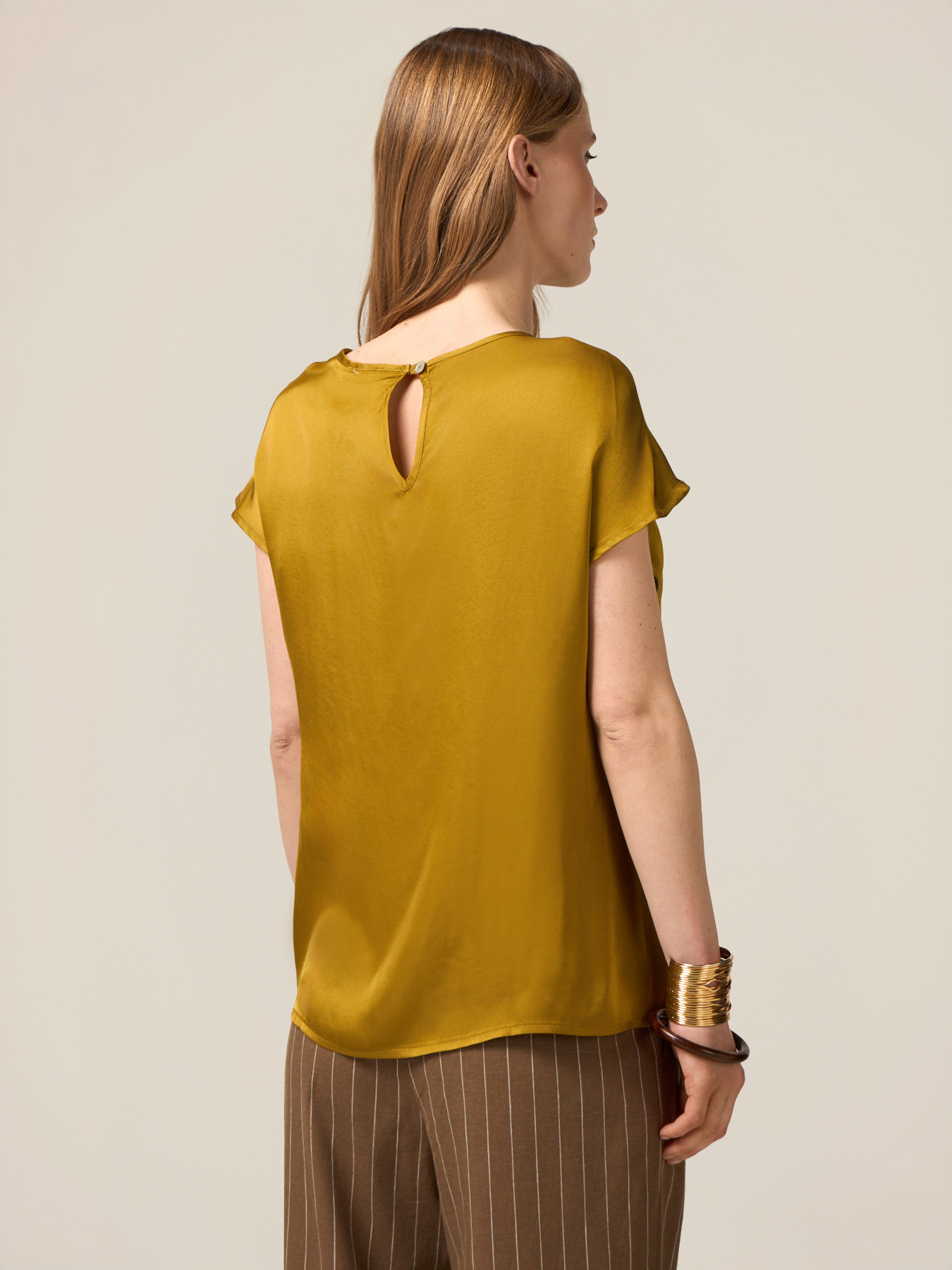 Bluse aus Viskose-Satin image number 1