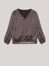 Blusa fantasia cashmere image number 3