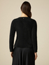 Plush effect lurex cardigan image number 1