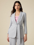 Blazer din material crep stretch image number 0