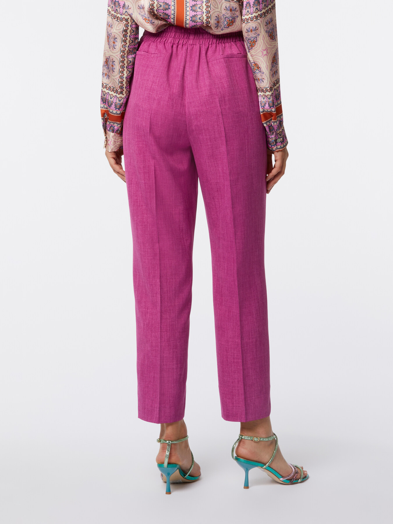 Joggers en tejido m&eacute;lange image number 1