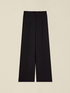 Wide-leg palazzo pants in crepe fabric image number 4